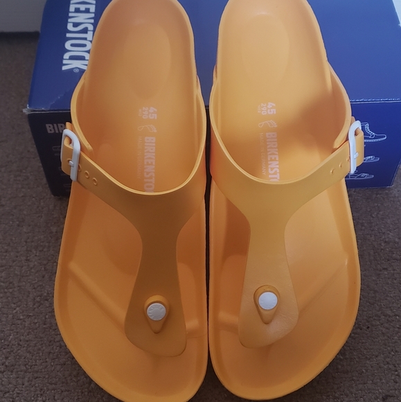 Birkenstock Gizeh EVA Yellow Size 12 - Picture 2 of 5